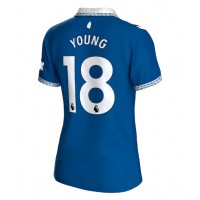 Everton Ashley Young #18 Kotipaita Naiset 2023-24 Lyhythihainen